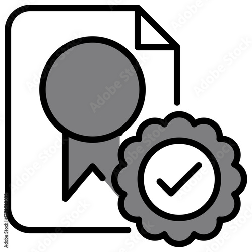 License Icon Pack Multistyle Illustration