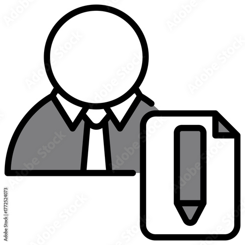 Officer Icon Pack Multistyle Illustration