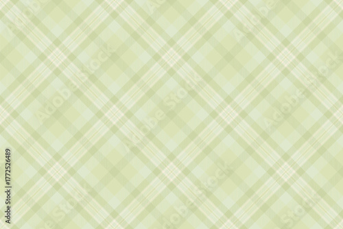 Flannel tartan pattern seamless, complexity check texture fabric. Luxury vector textile plaid background in light and antique white colors.