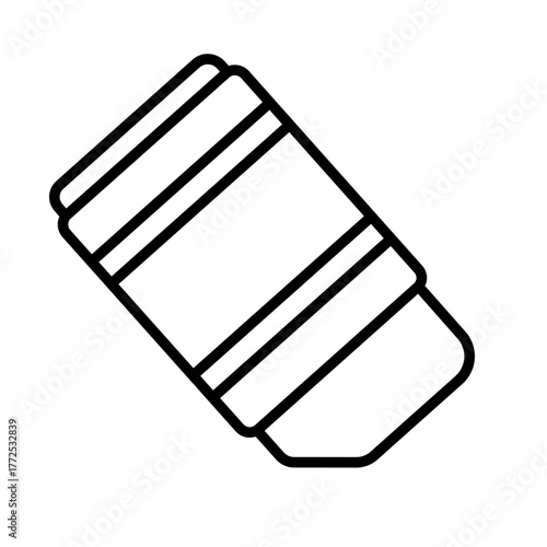 Eraser icon design 