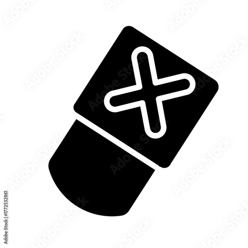 Eraser icon design 