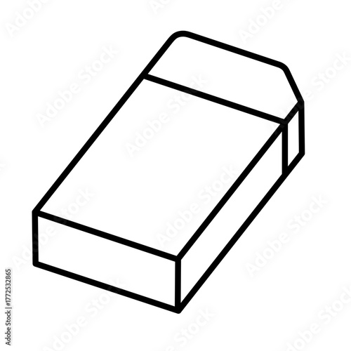 Eraser icon design 