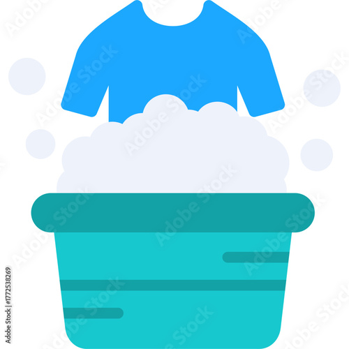 Washing Clothes Icon