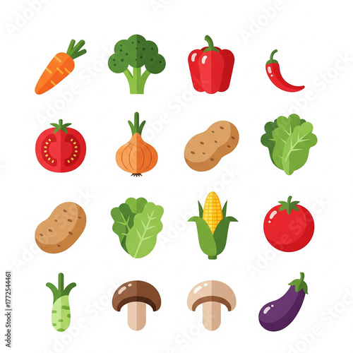 collection of vegetables