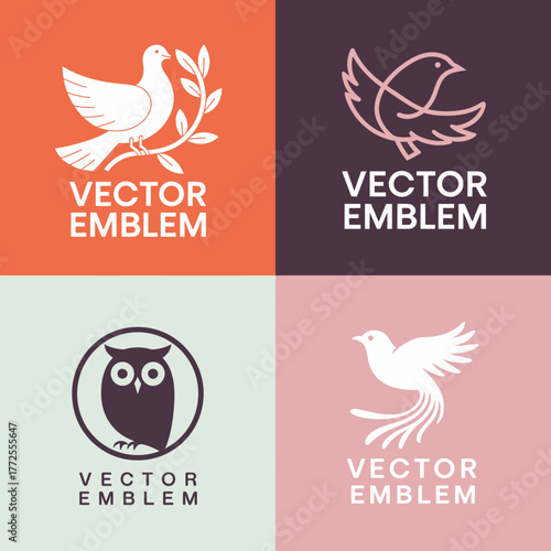 An artistic collection of birds with beautiful floral accents creating a stunning visual display, ideal for nature lovers and those seeking a warm, inviting atmosphere.