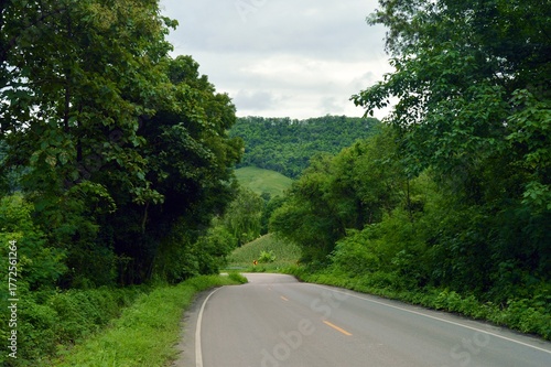 road in the mountains