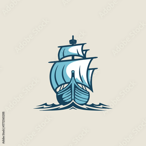 sailing ship silhouette