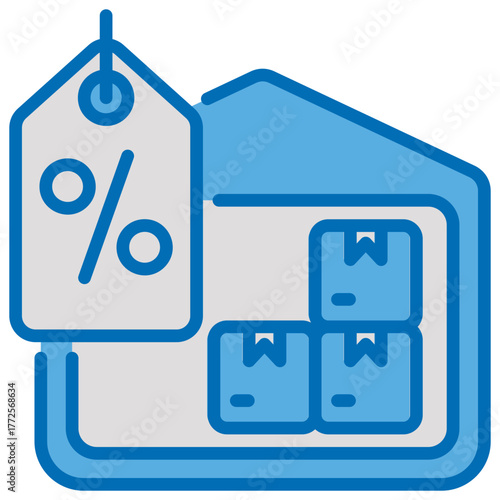 Wholesale Blue White Icon Editable Stroke