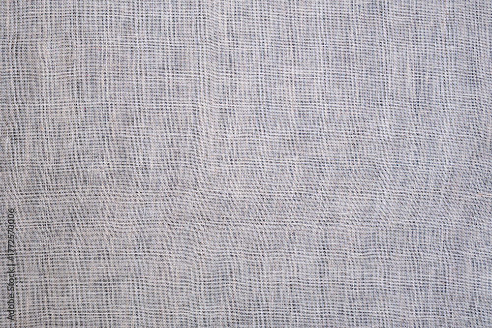 Fototapeta premium Gray sackcloth background, textile background