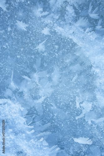 blue ice texture
