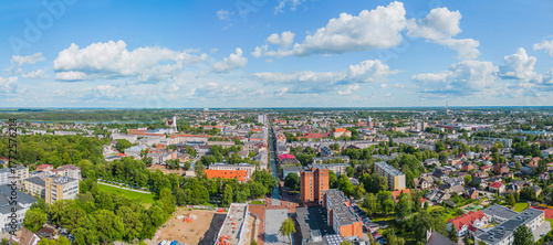 Šiauliai, Lithuania – Aerial View of City Center
