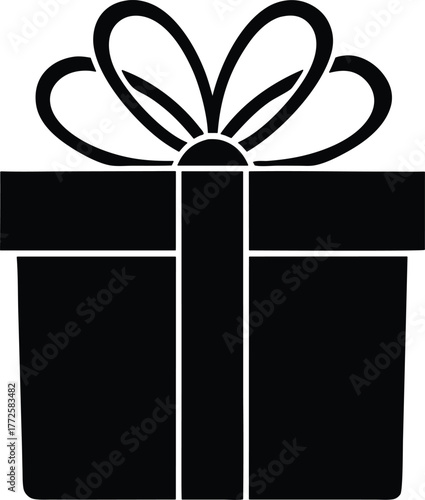 Holiday Present Flat Vector Icon