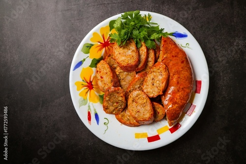 Fotografía Sai Oua ,Northern Thai spicy pork sausage