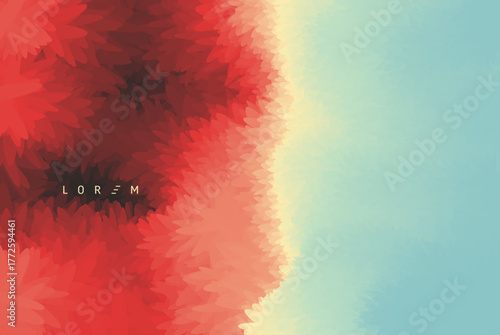 Abstract background. Crystalline needle structure. Mineralogy. 3D illustration for cover, brochure, poster, presentation, flyer or banner.