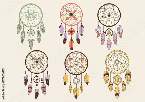 Dreamcatchers Collection Native American Symbolism and Spiritual Art.