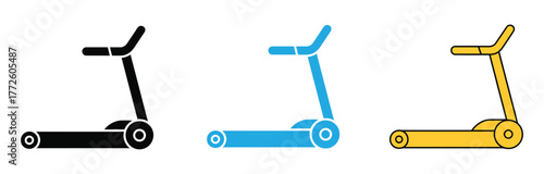 treadmill machine, gym equipment isolated on white background