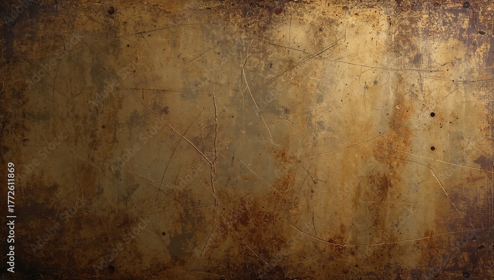 Fototapeta premium Rustic industrial metal surface with scratches