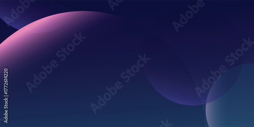 three dimensional earth dark blue and purple circle background