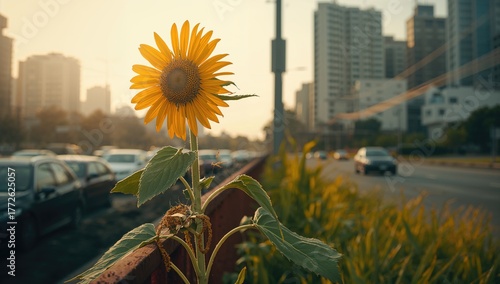 City sunflower