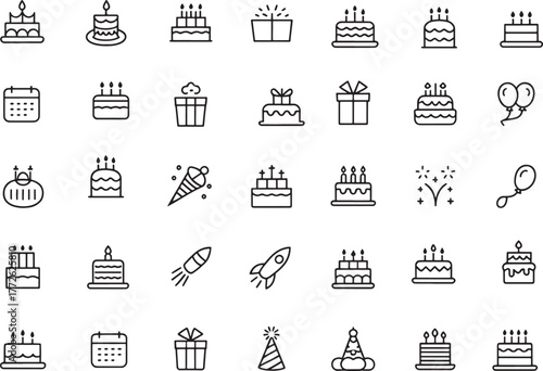 travel and landmarks icons