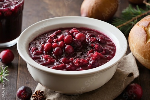 Cranberry sauce