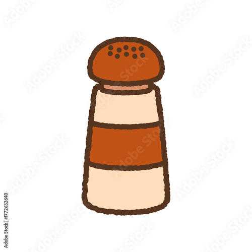 手書き風のシンプルアイコンイラスト　調味料