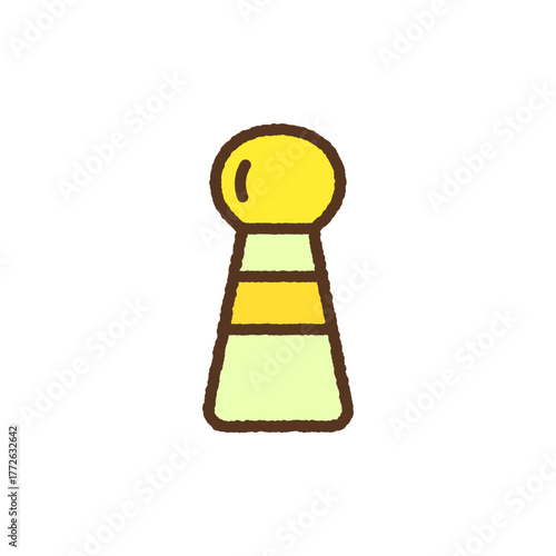 手書き風のシンプルアイコンイラスト　調味料