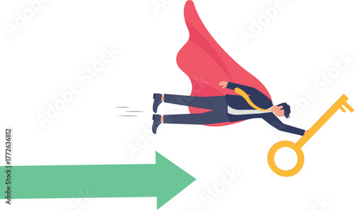 illustration of outstanding and solution-oriented business problem-solving skills
