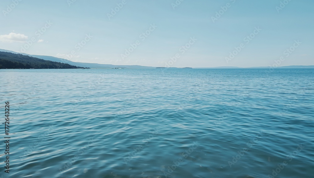 Fototapeta premium Water surface with ripple textures