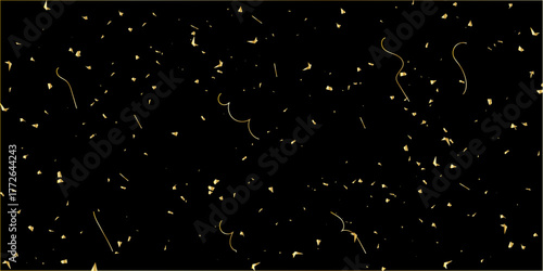 Scattered light streaks and squares on a dark background creating an abstract visual pattern design.	