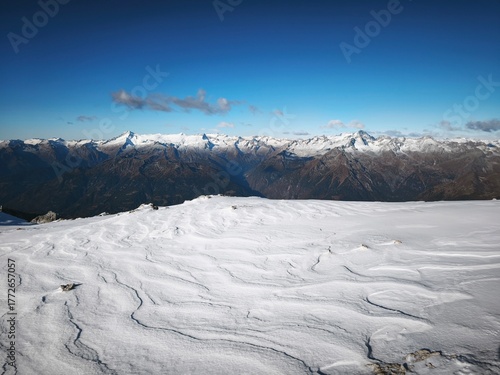winter hiking in dolomiti di brenta italy
