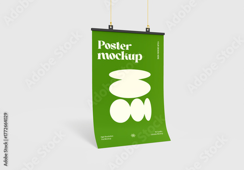 Hanging Poster Mockup