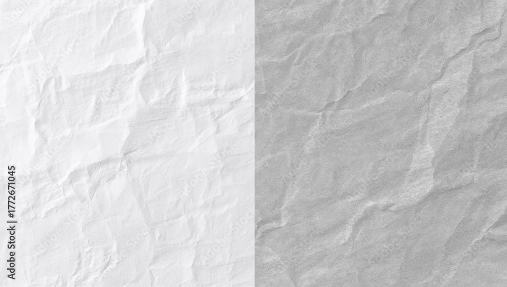 Obraz premium Abstract white recycled paper texture background, functional backdrop for text and layouts