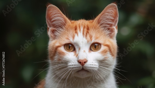 Wallpaper Mural Close-up shot of a feline's face Torontodigital.ca