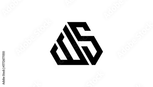 SW  WS initial logo  elegant and stylish overlapping serif letter  design vector monogram