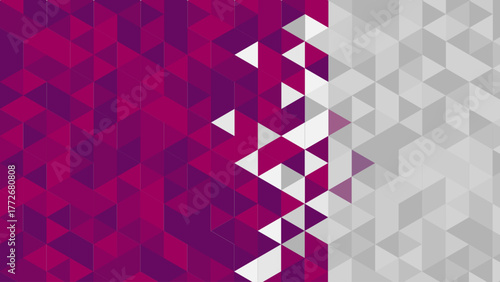 Vibrant Colorful Low Poly Geometric Gradient Background. Modern Polygon Triangles Abstract 3D Crystal Texture. Colorful Faceted Polygon Vector Design for Branding & Digital Art