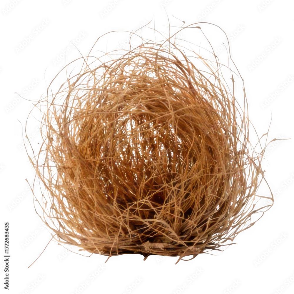 Obraz premium Desert tumbleweed isolated on white background