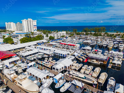 Scene at the 2025 Fort Lauderdale International Boat Show event