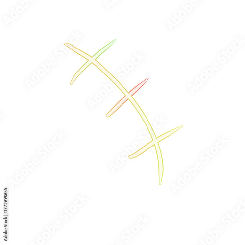 3d render of a star symbol
