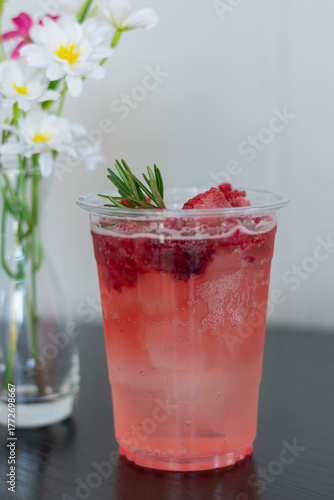 raspberry soda