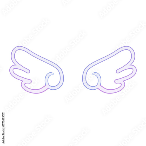 purple wings