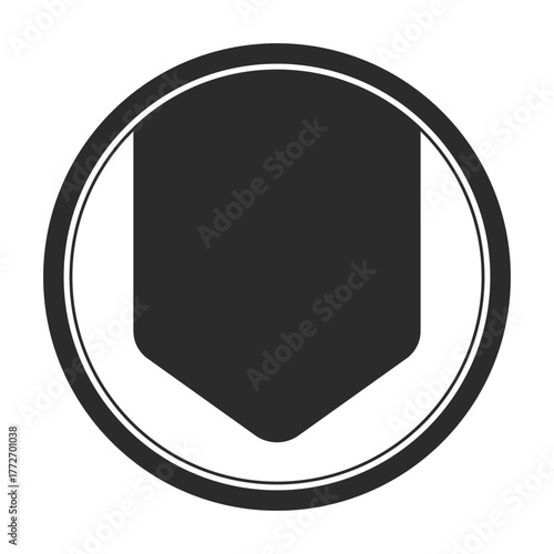 Retro guarantee label and quality badge illustration pack isolated on white background