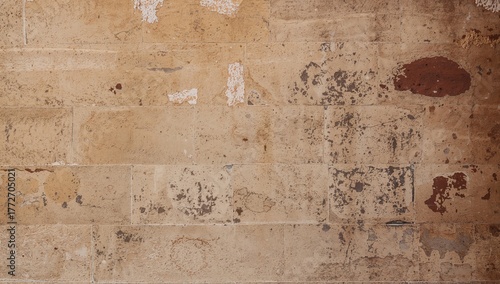 The Archbishopric Wall in a Historic Spanish Town