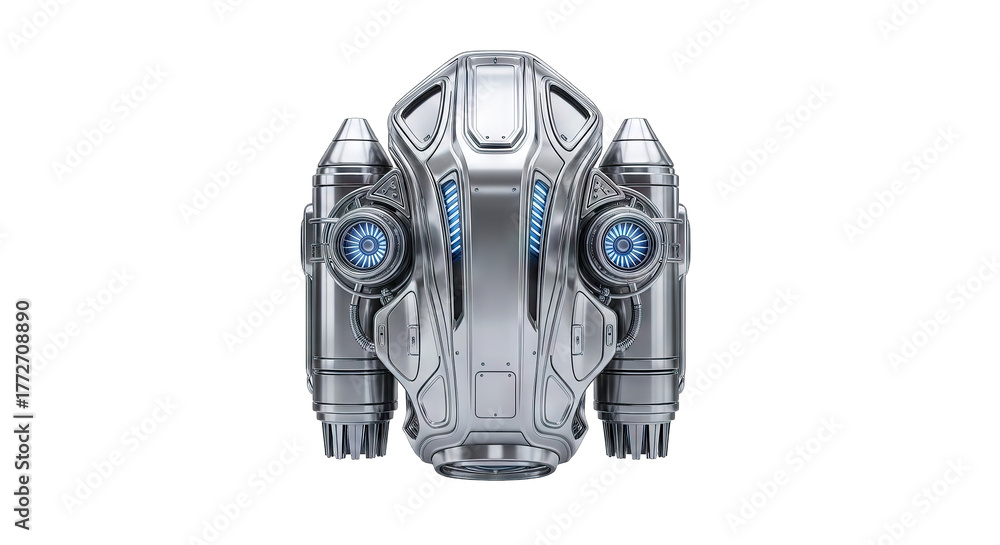 custom made wallpaper toronto digitalFuturistic Jetpack Device for Personal Flight and Exploration.