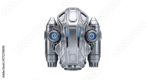 Wallpaper Mural Futuristic Jetpack Device for Personal Flight and Exploration. Torontodigital.ca