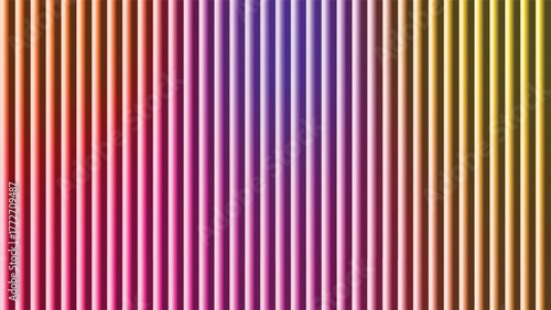 Gradient vertical stripes create a mesmerizing color transition across the textured background, producing a modern aesthetic