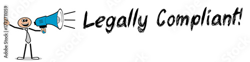 Quadro su tela Legally Compliant!