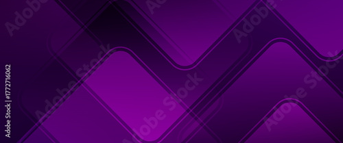 Abstract purple background with shadows and simple square lines. Looks 3D with added light. suitable for banners, flyers, posters, brochures.