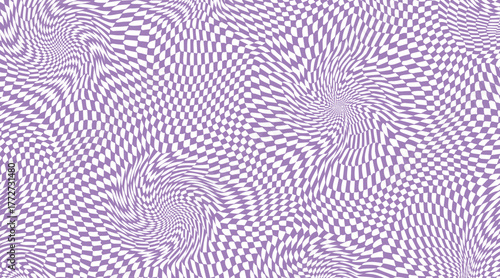 Vector illustration of abstract hypnotic swirl pattern background with distortion effect