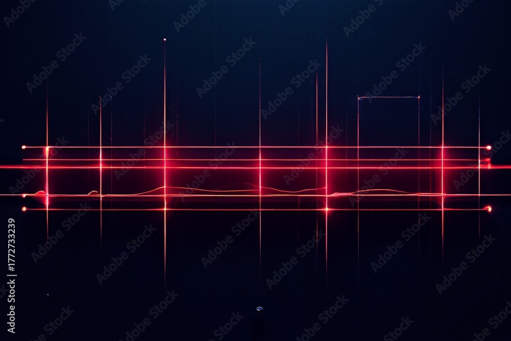 Fototapeta premium sound wave background